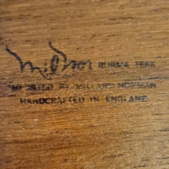 Vintage Hand-Painted Serving Tray Fruit, Millard Norman Handcrafted in England - Picture 4 of 10